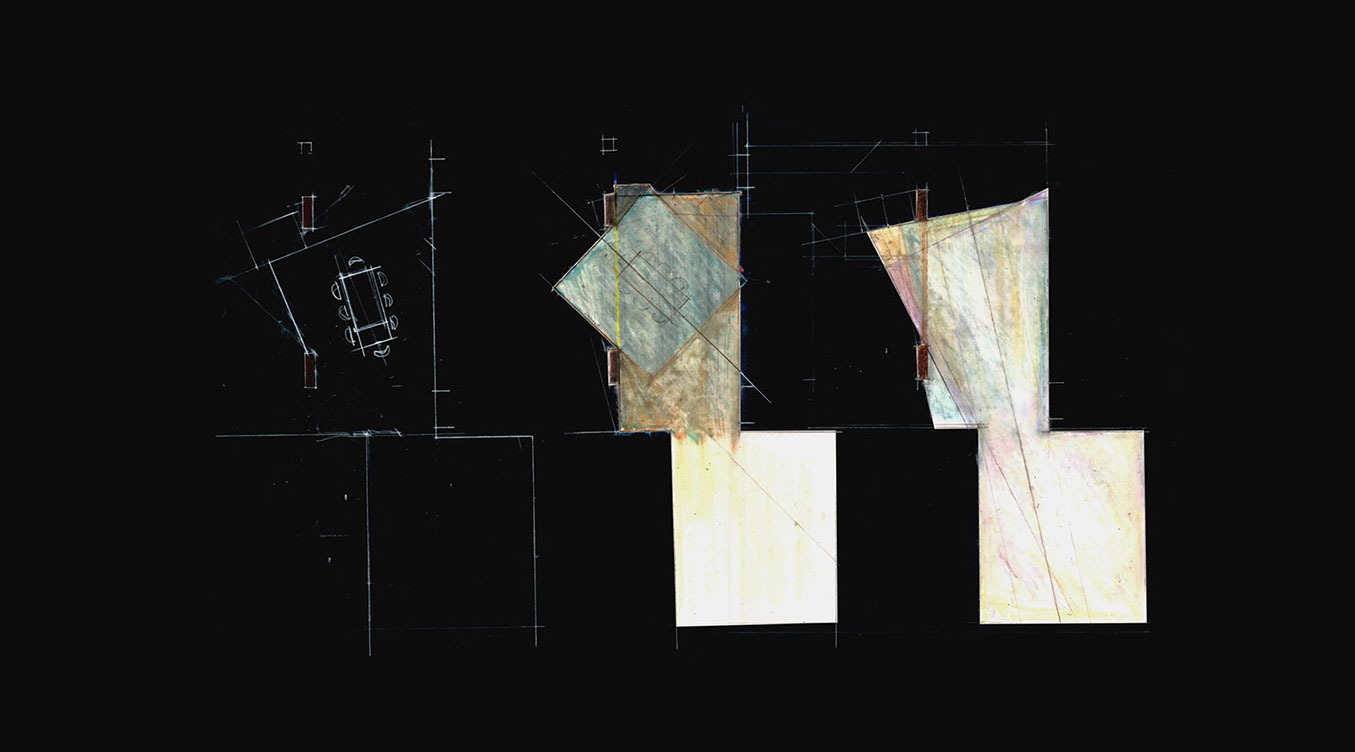 Maquete de estudo para a reforma